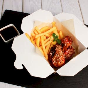 Бокс с крыльямии